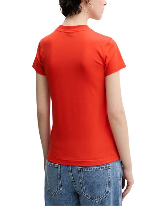 T-shirt donna arancione Karl Lagerfeld jeans | A2W170271OR